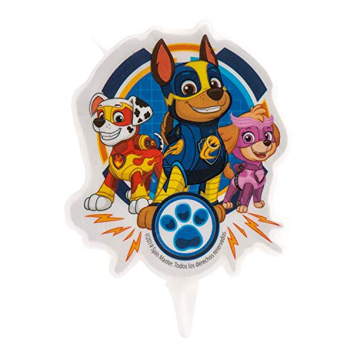 Dekora Chase Skye Marshall 2D Paw Patrol Birthday Candle Dekora Chase Skye Marshall 2D Paw Patrol Birthday Candle