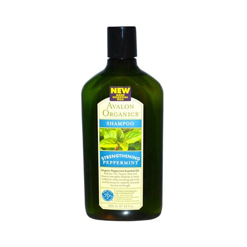 Avalon Organics Shampoo Strengthening Peppermint 11oz - Pack of 1