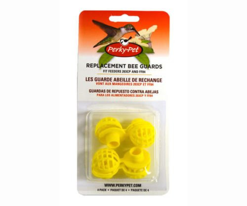 Perky pet Hummingbird Feeder Bee Guard Replacement Pack 4 piece