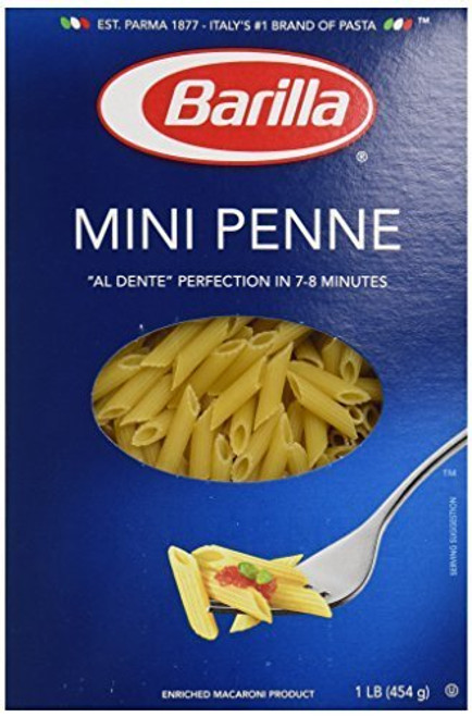 Barilla Pasta Mini Penne 16 oz Barilla Pasta Mini Penne 16 oz