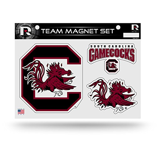 NCAA Rico Industries Die Cut Team Magnet Set Sheet South Carolina Fighting Gamecocks NCAA Rico Industries Die Cut Team Magnet Set Sheet South Carolina Fighting Gamecocks