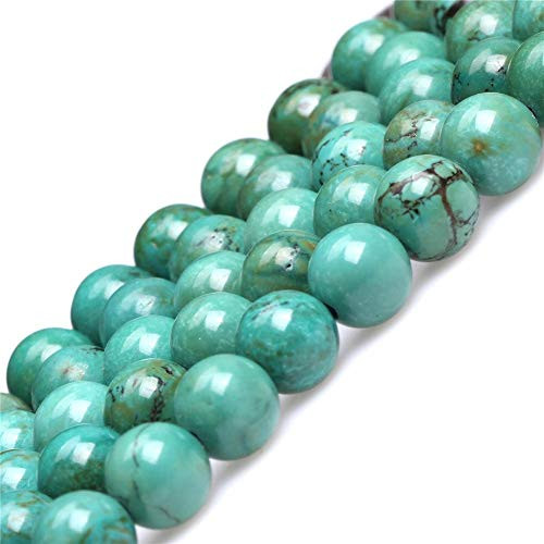 14mm Round Blue Turquoise Beads Loose Gemstone Beads for Jewelry Making Strand 15 Inch 25-28pcs 14mm Round Blue Turquoise Beads Loose Gemstone Beads for Jewelry Making Strand 15 Inch 25-28pcs