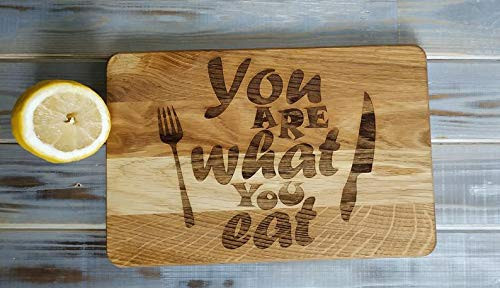 Personalized Cutting Board - Engraved cutting board - You Are What You Eat -Breaking Bad Cutting Board - Wooden Personalized Cutting Board 9x6 Bamboo05