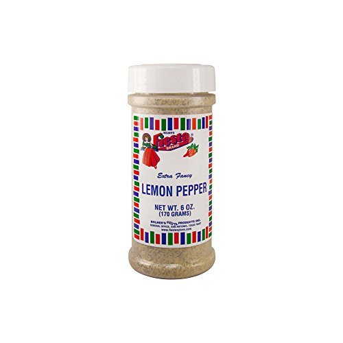 Bolners Fiesta Extra Fancy Lemon Pepper Seasoning 6oz Bolners Fiesta Extra Fancy Lemon Pepper Seasoning 6oz