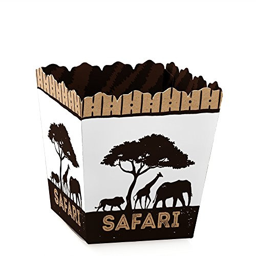 Big Dot of Happiness Wild Safari - Party Mini Favor Boxes - African Jungle Adventure Baby Shower or Birthday Party Treat Candy Boxes - Set of 12 Big Dot of Happiness Wild Safari - Party Mini Favor Boxes - African Jungle Adventure Baby Shower or Birthday Party Treat Candy Boxes - Set of 12