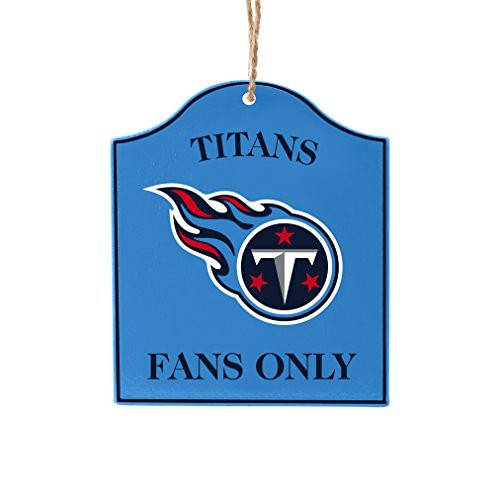 Boelter Brands NFL Tennessee Titans Wooden Fan Sign Ornament Boelter Brands NFL Tennessee Titans Wooden Fan Sign Ornament