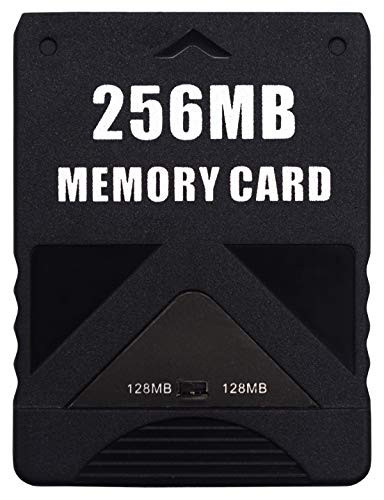 AUEAR High Speed Game Memory Card Compatible with Sony Playstation 2 PS2 Consoles Game 256MB 1 Pack