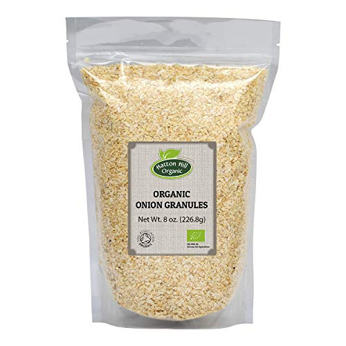Organic Onion Granules 8oz_ by Hatton Hill Organic