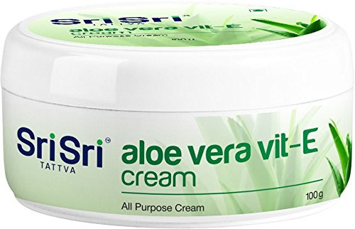 Sri Sri Ayurveda Aloe Vera  and  VIT_ E Cream 100 gm