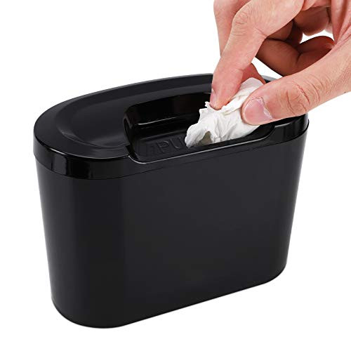 Accmor Car Trash Can with Lid Vehicle Trash Bin Car Dustbin Garbage Organizer Holder Mini Wastebasket Bin Trash Container with Garbage Bag for Auto Cars Home Office Accmor Car Trash Can with Lid Vehicle Trash Bin Car Dustbin Garbage Organizer Holder Mini Wastebasket Bin Trash Container with Garbage Bag for Auto Cars Home Office