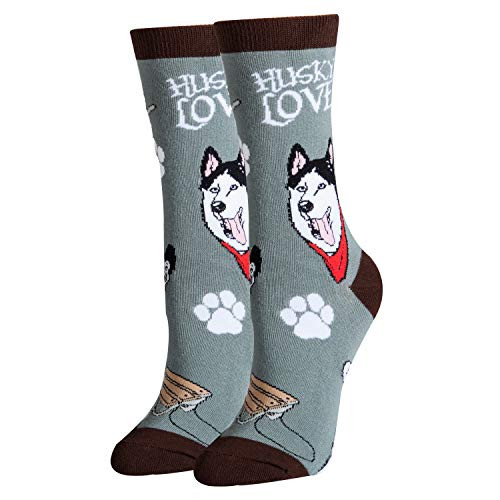 Oooh Yeah Womens Crew Funny Novelty Socks Getting Husky Oooh Yeah Womens Crew Funny Novelty Socks Getting Husky