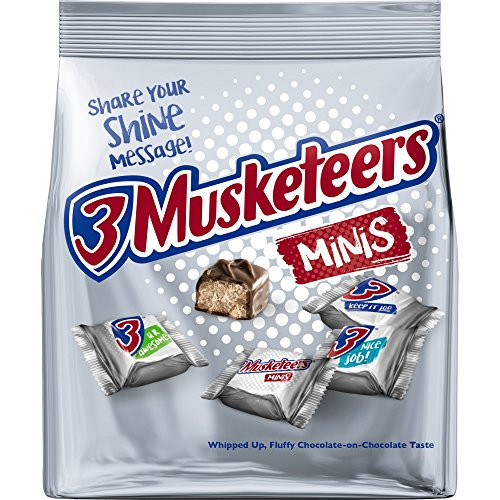 3 MUSKETEERS Chocolate Minis Size Candy Bars 8_4-Ounce Bag 3 MUSKETEERS Chocolate Minis Size Candy Bars 8_4-Ounce Bag