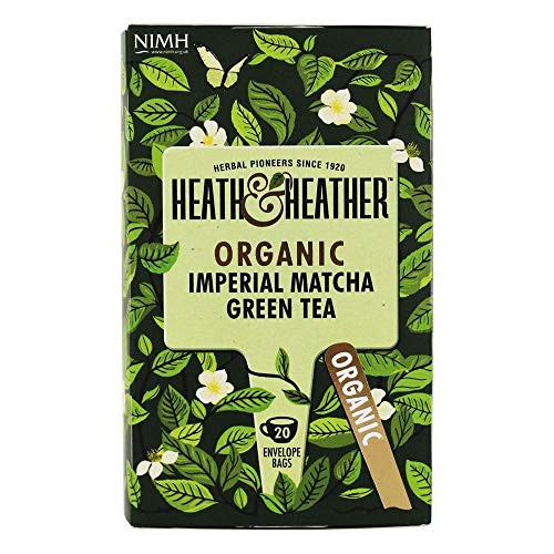 HEATH  and  HEATHER Organic Imperial Matcha Green Tea 20ct 20 CT