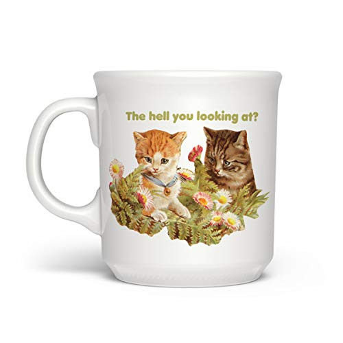 Fred SAY ANYTHING The Hell You Looking At Mug 16-Ounce Assorted