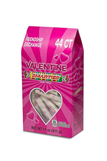 Smarties 11oz Valentine Individually Wrapped Candy Rolls Candies Box