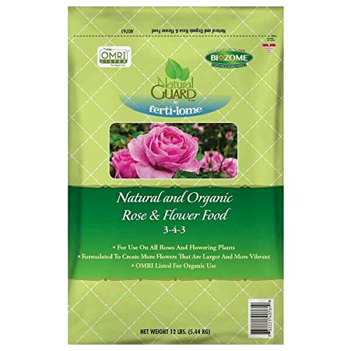 VPG Fertilome Natural Guard Natural and Organic Rose and Flower Food 3-4-3 4lbs