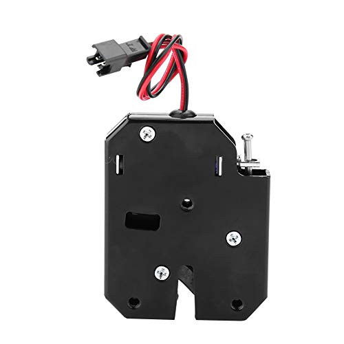 DC 12V Electromagnetic Lock Electric Control Latch Drawer Switch Lock Lockers Smart Magnetic Lock Self-service Lock Without Detection Switch