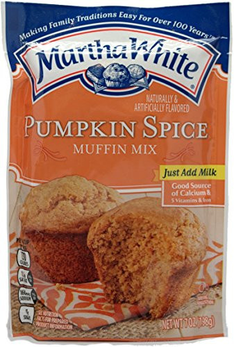 Martha White Pumpkin Spice Muffin Mix 7 Oz Pack of 3