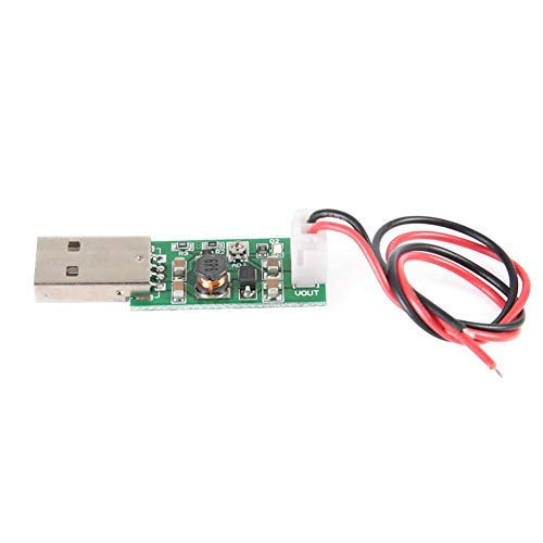 Boost Converter Module Keenso USB Mini Adjustable Output Voltage Step-up Board DC-DC 5V to 6V 9V 12V 15V 7W
