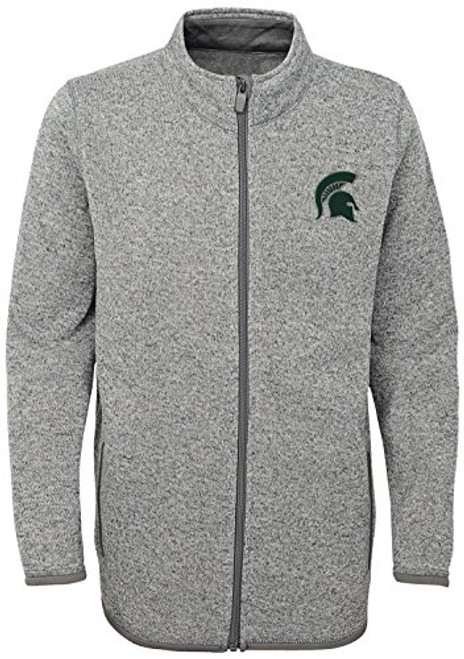 NCAA by Outerstuff NCAA Michigan State Spartans Youth Boys Lima Full Zip Fleece Jacket Multi Youth Large14-16 NCAA by Outerstuff NCAA Michigan State Spartans Youth Boys Lima Full Zip Fleece Jacket Multi Youth Large14-16