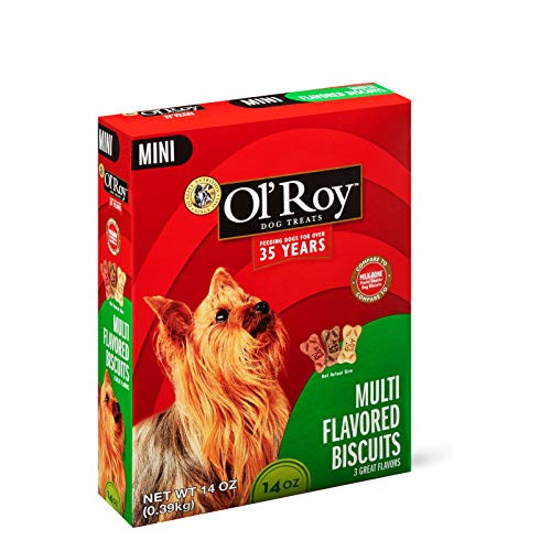 Ol Roy Multi-Flavored Mini Biscuit Dog Treats 14 oz