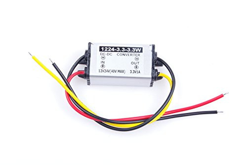 KNACRO DC DC Converter 6V 9V 12V 24V 36V 5_3-40V Step Down to 3_3V 1A 3_3W Power Supply Module DC 3_3V 1A