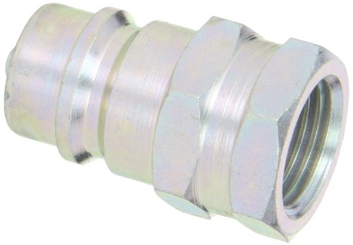 Dixon Valve K4F4 Steel ISO-A Interchange Hydraulic Fitting Nipple 12 Coupling x 12 - 14 NPTF Female Thread