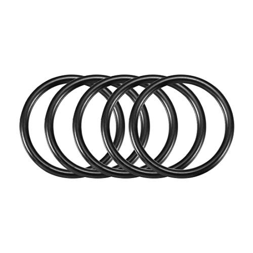 uxcell Nitrile Rubber O-Rings 23mm OD 19mm ID 2mm Width Metric Buna-N Sealing Gasket Pack of 30