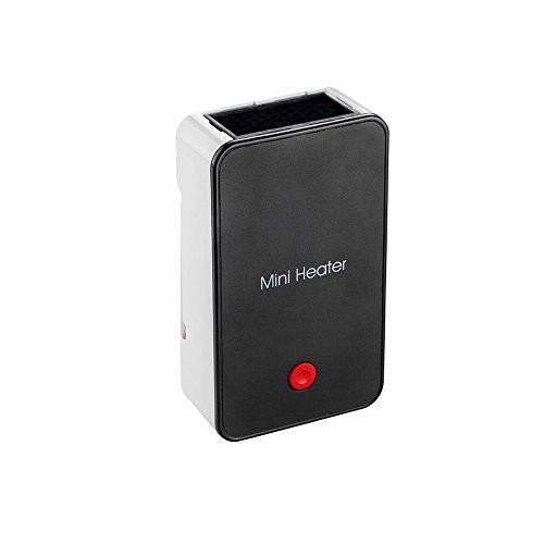 Safety Energy-saving Heater Mini Portable Room Office Desktop Electric Fan Heater Air Warmer Black