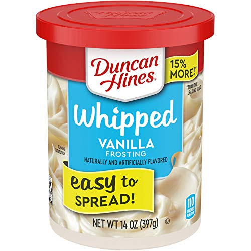 Duncan Hines Whipped Frosting Vanilla 14 oz