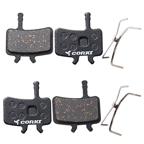 2 Pairs Bicycle Semi-Metallic Disc Brake Pads for Avid BB7 Juicy 3 5 7