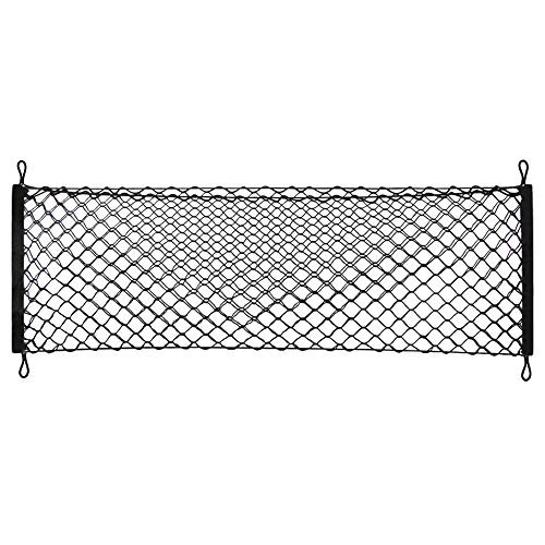 Thie2e Cargo Net Car Rear Envelope Trunk Storage Net Organizer Fit Alfa Romeo Stelvio 2017 2018