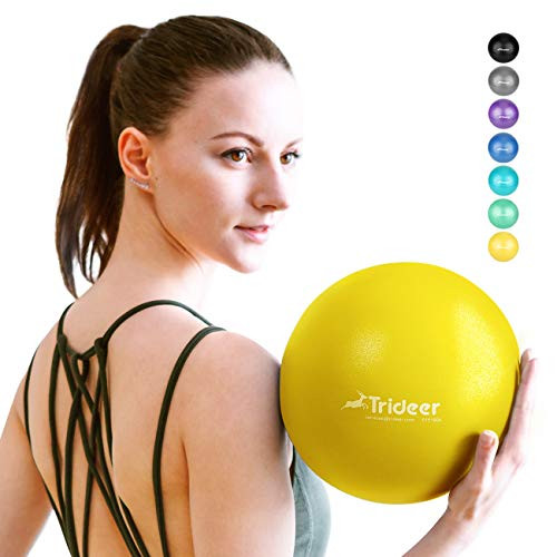 Trideer Pilates Ball Barre Ball Mini Exercise Ball 9 Inch Small Bender Ball Pilates Yoga Core Training and Physical Therapy Improves Balance Home and Gym and Office Trideer Pilates Ball Barre Ball Mini Exercise Ball 9 Inch Small Bender Ball Pilates Yoga Core Training and Physical Therapy Improves Balance Home and Gym and Office