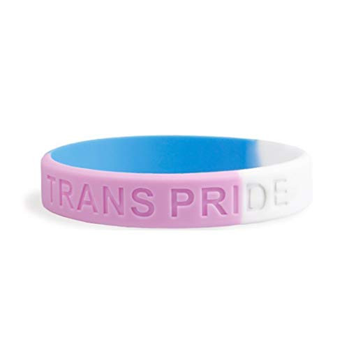 CHOORO LGBT Bracelet Gay Pride Bracelets Rainbow Silicone Rubber Wristbands LGBTQ Jewelry Gay Pride Gifts Trans Pride