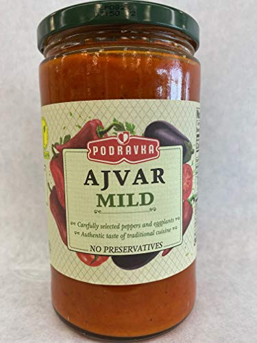 Podravka Ajvar Hot Red Pepper Spread 2_1 lb