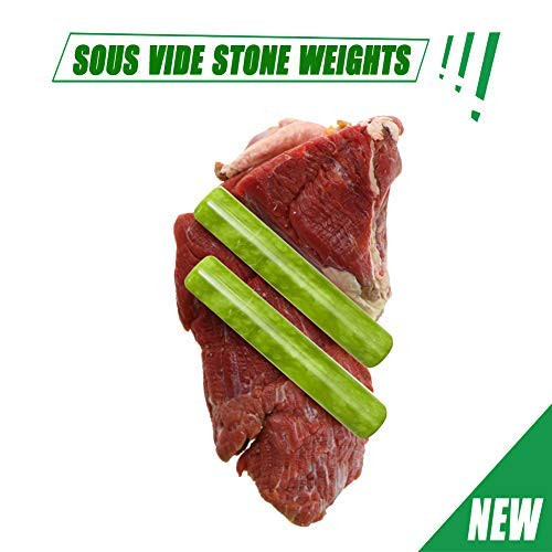 Sous Vide Weights (2 pack) | Reduce Food Risk | Keep Sous Vide Bags Submerged | Upgrade Solution of Sous Vide Racks |Sous Vide Jade Weights