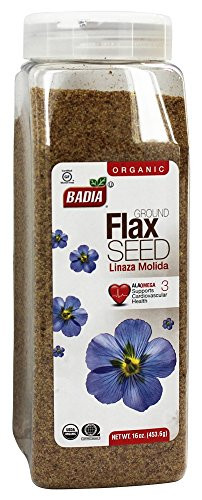 Badia - Organic Ground Flax Seed - 16 oz