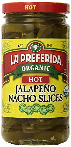 La Preferida Organic Jalapeno Nacho Slices Hot 11_5 Ounce Pack of 2