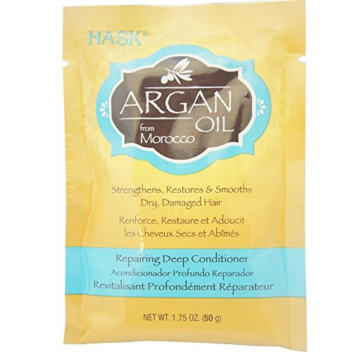Hask Argan Oil From Morocco Repairing Deep Conditioner Hair Treatment 1_75 oz Pack of 3 Hask Argan Oil From Morocco Repairing Deep Conditioner Hair Treatment 1_75 oz Pack of 3