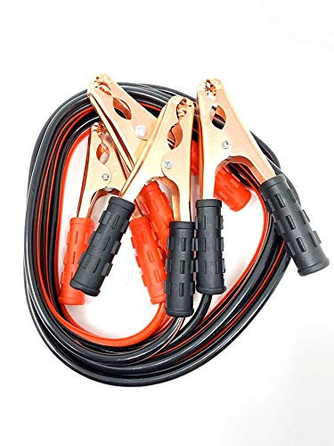 ZiQ Booster Cable 10 Gauges 12-Feet Emergency Heavy Duty Booster Jumper Cables with Carry Bag