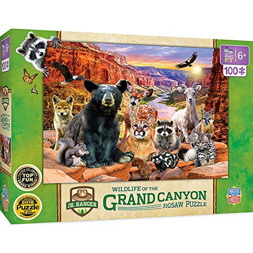 MasterPieces National Parks 100 Right Fit Puzzles Collection - Grand Canyon National Park 100 Piece Jigsaw Puzzle