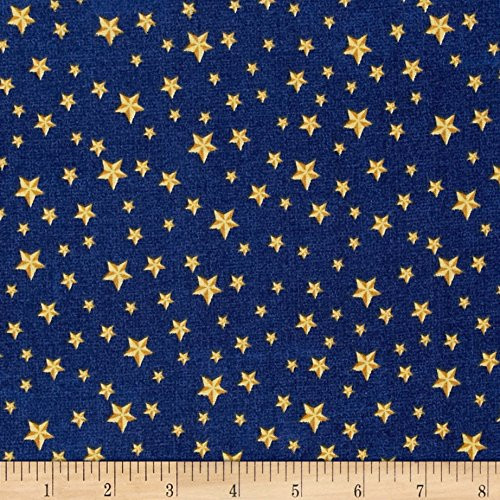 Robert Kaufman Quilt Fabric America The Beautiful Stars Navy Quilt Fabric by The yd