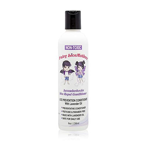 LavenderLocks Anti Lice Conditioner with Lavender Oil for Head Lice PreventionSulfate and Pesticide Free 8 fl oz - Fairy LiceMothers