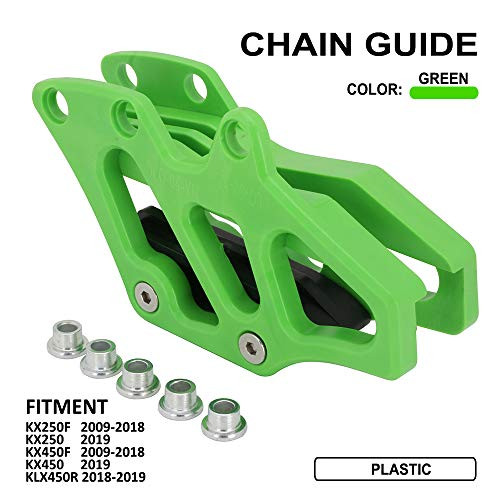 Motorcylce Chain Guard Guide Protection For Kawasaki KX250F 2009-2018 KX250 2019-2020 KX450F 2009-2018 KX450 2019-2020 KLX450R 2018-2019 Dirt Bike