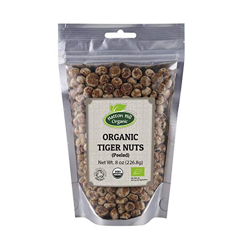 Organic Tiger Nuts Peeled 8oz_ by Hatton Hill Organic