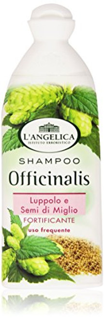 LAngelica Officinalis Shampoo Fortyfing with Hop and Millet seeds 250ml - 8_45fl_oz  Italian Import