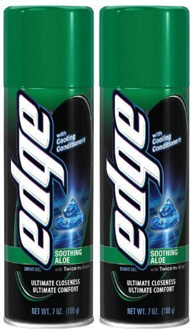 Edge Soothing Aloe Shave Gel - 7 oz - 2 pk by Edge