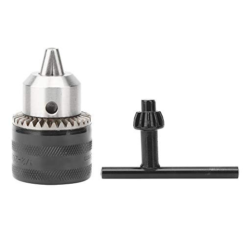 Drill Chuck with Chuck Key 1_5?13mm 12?20UNF Drill Chuck Adapter Converter and Wrench Replacement Drill Chuck Adapter Tool