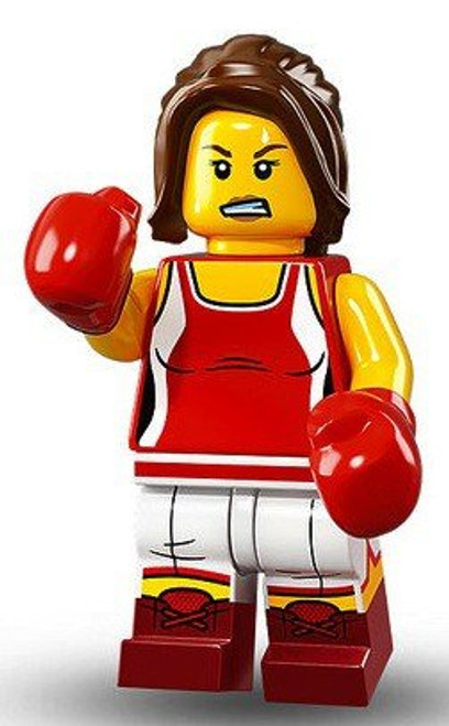 Lego Minifigure Female Boxer - Series 16 71013