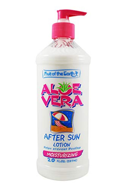 Fruit Of The Earth Aloe Vera After Sun Lotion 20 Ounce Pump 591ml Fruit Of The Earth Aloe Vera After Sun Lotion 20 Ounce Pump 591ml